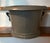 Antique 19th Century French Second Empire Tole Gray Painted Oval Jardiniere Cachepot Planter With Mask Handles For Sale - Image 9 of 18