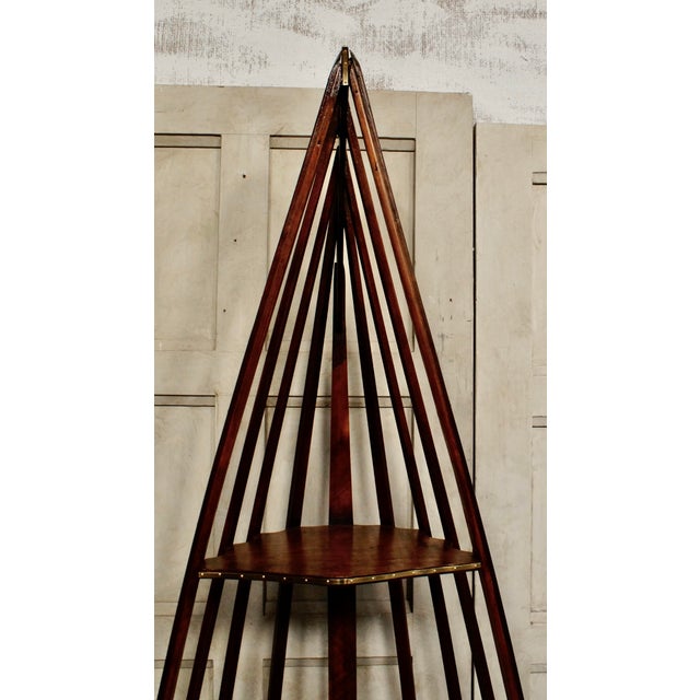 Vintage Skeleton Canoe Bookshelf from Blandford, 1940 For Sale - Image 10 of 11