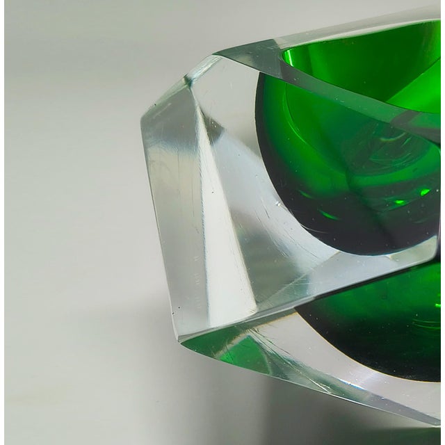 Grey Ashtray by Flavio Poli for Seguso, 1960s For Sale - Image 6 of 8