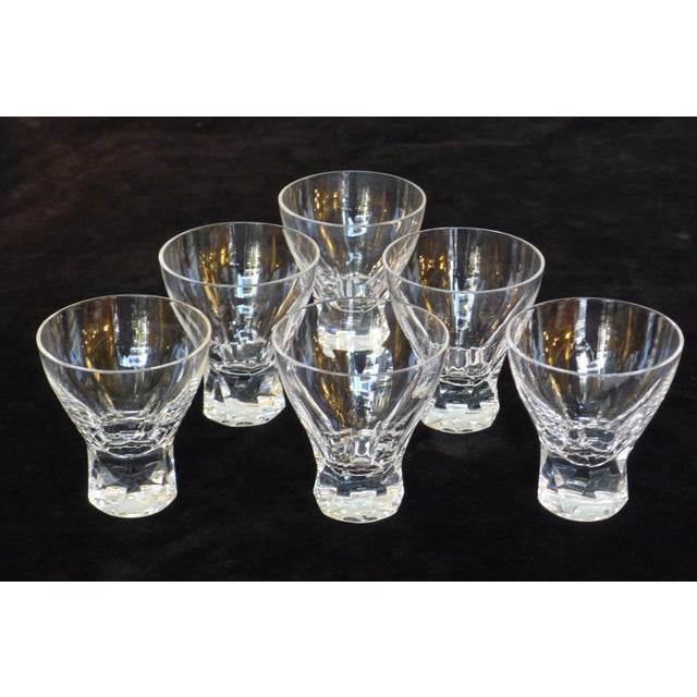 Prisma Drinking Glasses in Lead Crystal by Wilhelm Wagenfeld for Peill & Putzler, 1950s, Set of 6 For Sale - Image 13 of 13