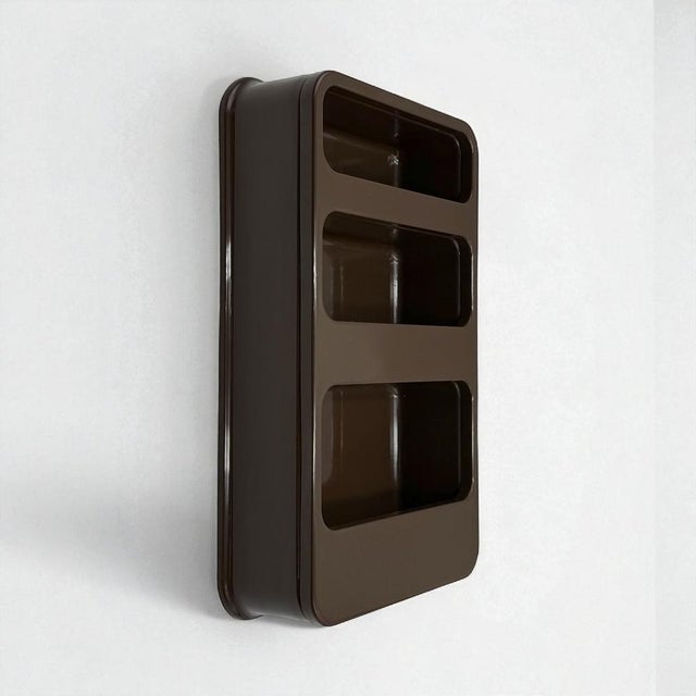 Plastra Modular Wall Shelves attributed to Jean-Lin Viaud for Prisunic, France 1970s, Set of 2 For Sale - Image 12 of 18