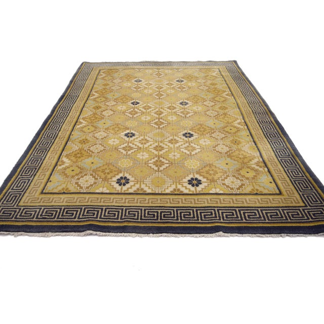 Chinese Vintage Chinese Rug, 04'08 X 06'09 For Sale - Image 3 of 6