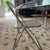 Vintage Castelli Italy Chrome & Glass Dining Set – 4 Piretti Style Lucite Chairs For Sale - Image 10 of 11