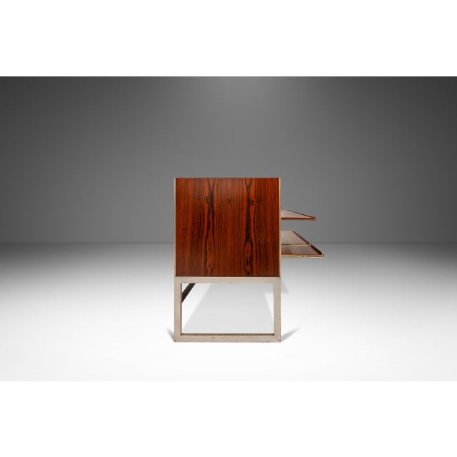 1970s MCM Record Media Console Model Mc30 in Rosewood by Jacob Jensen for Bang & Olufsen, Denmark, C. 1970's For Sale - Image 5 of 17
