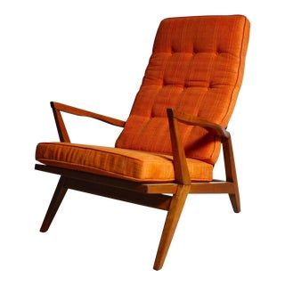 Mid-Century Modern Architectural Lounge Chair For Sale