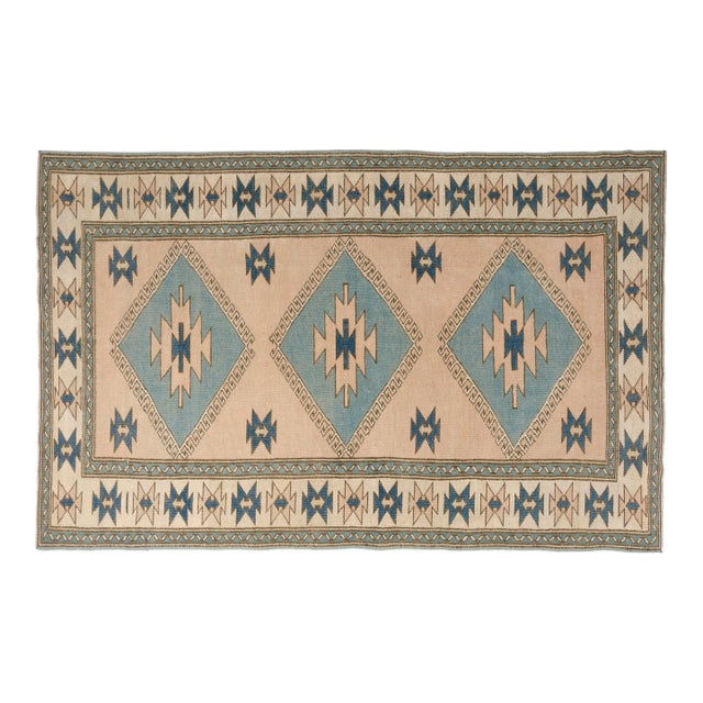 Antique Handmade Vintage Carpet For Sale