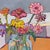 Midweek Harvest – Bright Contemporary Floral Oil Painting For Sale In New York - Image 6 of 8