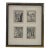 Mid 20th Century 4 Elizabeth O'Neill Verner Charleston Sc Architectural Cityscape Etchings Framed For Sale