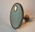 Round wall lamp mirror, articulated and lighting in nickel -plated bronze, manufactured by Brot establishment. I have...