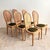 Sculptural Chairs in Faux Bois and Vienna Straw, Italy, 1970s, Set of 6 For Sale - Image 10 of 10