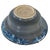 Blue Southwestern Studio Art Pottery Bowl With Sculptural Lizard Relief 12.25" For Sale - Image 8 of 14