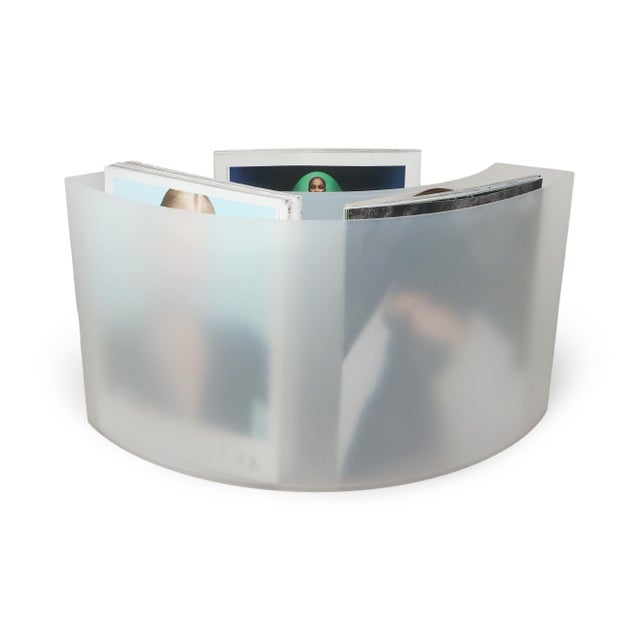 1990s Postmodern Wave Magazine Rack by Hansjerg Maier-Aichen for Authentics For Sale - Image 4 of 10