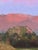Heaven's Blossom by Warren Neary | Oil on board Landscape with pink clouds over a field and river. For Sale - Image 4 of 5
