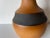Ceramic Vintage Organic Brown and Black Matte Glaze Ceramic Vase For Sale - Image 7 of 13