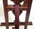 Vintage American 20th C Carved Mahogany Baroque Revival Easel Floor Display Stand For Sale - Image 14 of 15