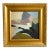 "Rocky Shore" 2026 Painting by Jessalin Beutler With Vintage Frame For Sale