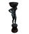 Monumental Atlas Bronze Bowl Sculpture – 95” Tall For Sale - Image 4 of 5