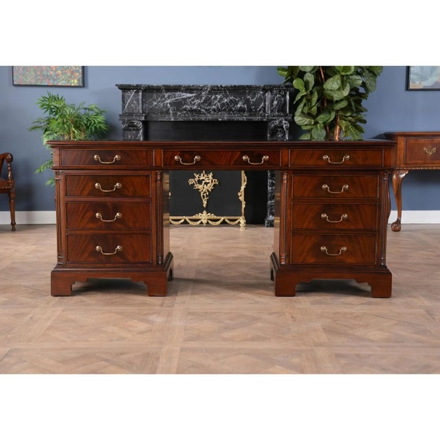 Niagara Furniture Mahogany Credenza For Sale - Image 11 of 12