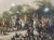 19th Century English Hand-Colored Fox Hunting Engraving “The Bury Hunt” For Sale - Image 4 of 9