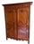 Antique French 18th C Louis XV Fruitwood Linen Press Armoire.