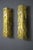Golden Square Murano Glass Sconces in the style of Mazzega, 1980s, Set of 2 For Sale - Image 12 of 16