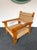 Mid-Century Modern Pair of Wood and Rope Armchairs, Italy, 1970s For Sale - Image 9 of 13