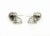Modern Grey Pearl and Diamond White Gold Earrings - 2 Pieces For Sale - Image 3 of 5