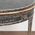 19th Century Swedish Black Pine Demi Lune Side Table Console For Sale - Image 11 of 13