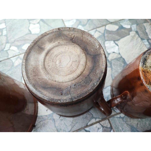 Art Deco Clay Pots, Bochnia, 1920s, Set of 4 For Sale - Image 9 of 12