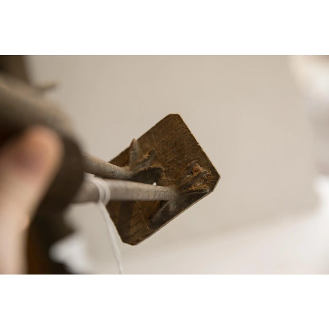 Vintage African Bird Sculpture For Sale - Image 4 of 7