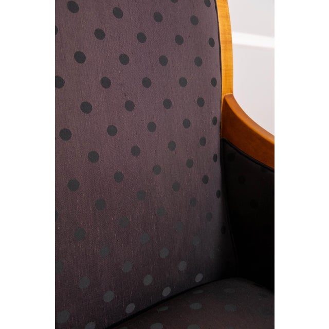 Set of 8 Hickory White Biedermeier Style Dining Room Chairs For Sale - Image 17 of 18