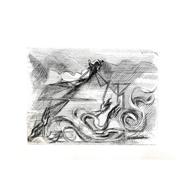 Jacques Villon - Surreal Cubism - Original Etching 1946 For Sale - Image 9 of 10