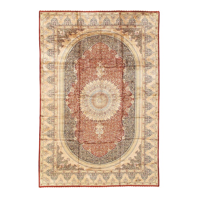 Pasargad DC Exquisite Design Paris Palace Fine Power Loom v. Silk Rug For Sale