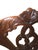 Pair of Vintage Chippendale-Style Carved Mahogany Armchairs With Green Upholstery For Sale - Image 10 of 12