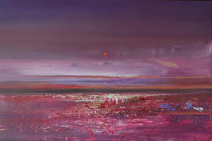 Barbara Hubert, The End of Summer, 2025, Oil on Canvas