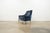 Traditional Tufted Velvet Accent Chair For Sale - Image 4 of 12