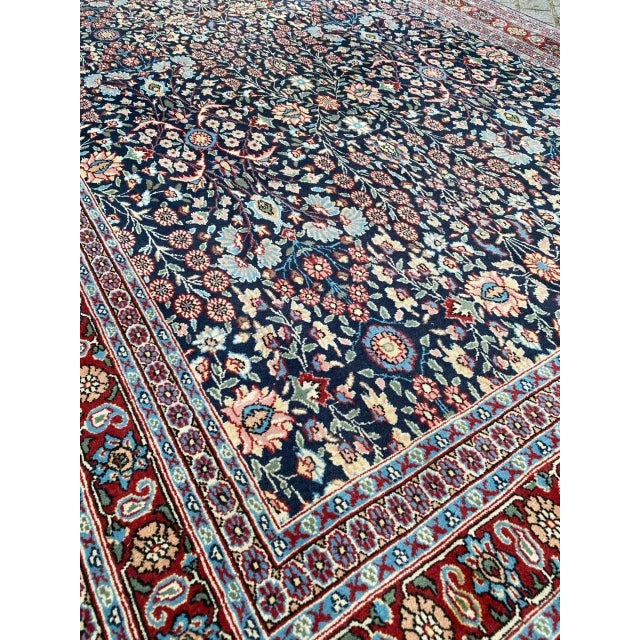 Vintage Turkish Hereke Rug For Sale - Image 12 of 14