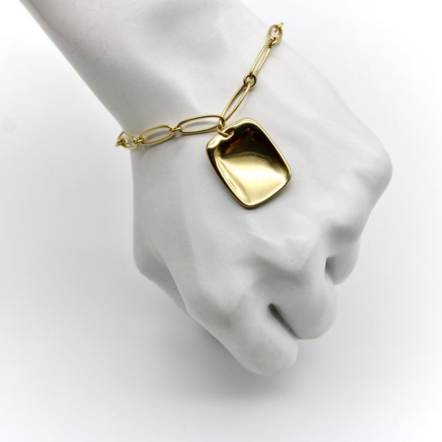Gold Vintage 18k Gold Elsa Peretti for Tiffany & Co. Bracelet For Sale - Image 8 of 10