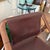 Alfonso Marina Alfonso Marina Montholier Leather Wood Chair For Sale - Image 4 of 12