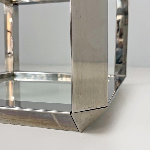 Italian Modern P800 Coffee Table attributed to Alberto Rosselli for Saporiti, 1970s For Sale - Image 11 of 12