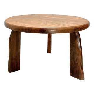 Brutalist Coffee Table attributed to Olavi Hanninen, 1950s For Sale