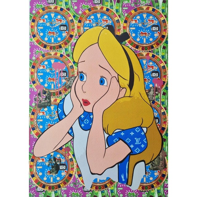 Death Nyc - Alice - Limited Edition With Certificate Paper: Fine art 300 gsm paper. Numbered from the edition of 100,...