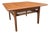 Danish Mid Century Teakwood & Cane Side Table by Trioh For Sale