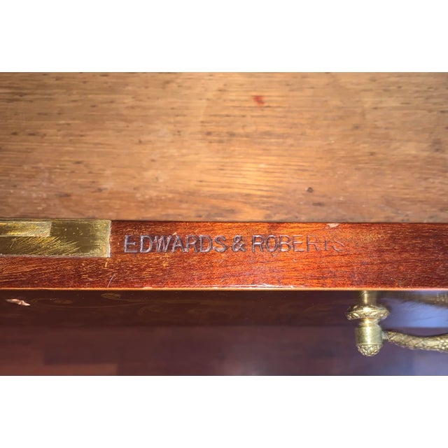 George Hepplewhite Antique Carlton Desk 1800’s Hepplewhite London Edwards Roberts For Sale - Image 4 of 7