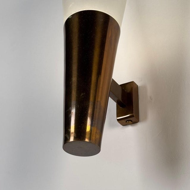 Large Model 1537 Wall Lights by Pietro Chiesa for Fontana Arte, 1940s, Set of 2 For Sale - Image 16 of 17