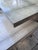 Wood Pair of 1958 Lane Mid-Century Modern Two-Tier Step End Tables With Brass Sabots For Sale - Image 7 of 15