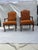 Pair of 18th Century Italian Walnut Upholstered Arm Chairs For Sale - Image 4 of 11