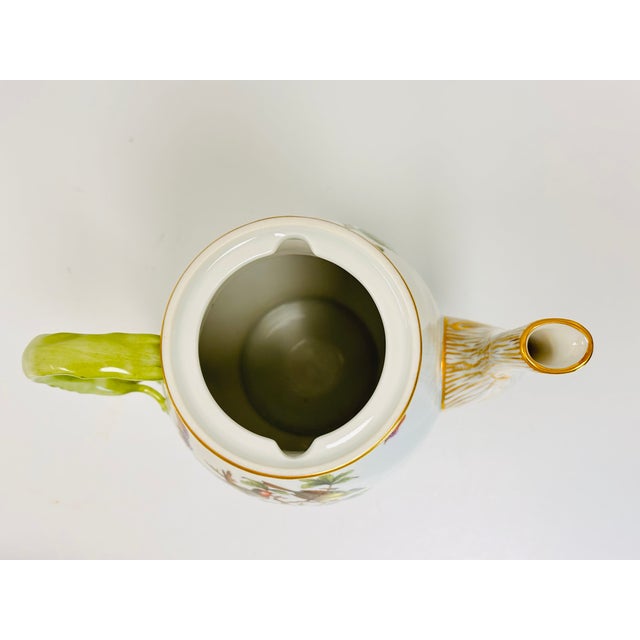 Ceramic 1990s Herend Rothschild Bird Coffee Pot, Creamer and Mini (Sugar) Tureen - Set of 3 For Sale - Image 7 of 18