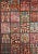Textile Vintage Persian Bakhtiari Rug, Allover Garden Panel Pattern, Pale Yellow & Red, 5’ X 7’ For Sale - Image 7 of 12