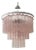 Tronchi Murano Glass Chandelier in Venini Style by Simoeng For Sale